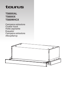 Manual de uso Taurus TS60IXAL Campana extractora