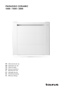 Manual Taurus Paradiso Ceramic 1000 Heater
