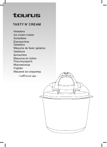 Instrukcja Taurus Tasty n Cream Maszyna do lodów