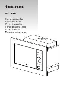Manual de uso Taurus MO20IXD Microondas