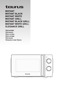 Manual Taurus Elegance Grill Micro-onda