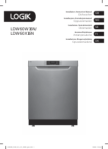 Brugsanvisning Logik LDW60W16N Opvaskemaskine