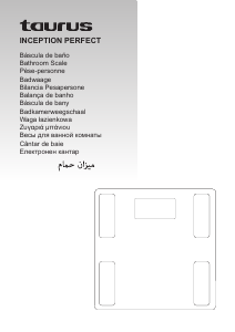 Manual de uso Taurus Inception Perfect Báscula