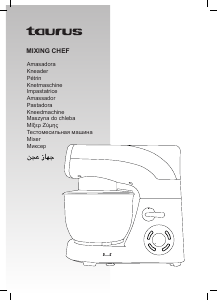 Εγχειρίδιο Taurus Mixing Chef Μίξερ
