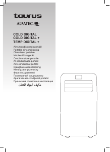 Руководство Taurus Alpatec Temp Digital+ Кондиционер воздуха