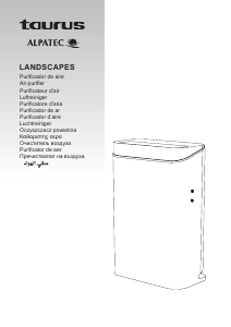 Handleiding Taurus Alpatec Landscapes Luchtreiniger