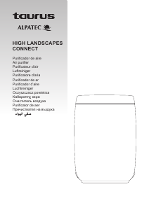 Manuale Taurus Alpatec High Landscapes Connect Purificatore d'aria