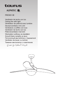 Manual Taurus Alpatec Fresko 3B Ventilator de tavan