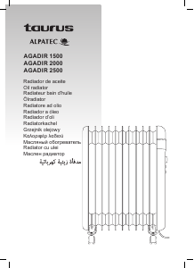 Manual Taurus Alpatec Agadir 1500 Heater