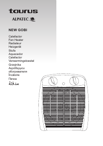 Manual de uso Taurus Alpatec New Gobi Calefactor