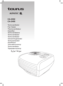 Manual de uso Taurus Alpatec CA-2400 Calefactor