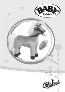 Instrukcja Baby Born Horse Lalka