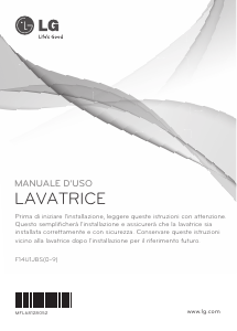 Manuale LG F14U1JBS9 Lavatrice