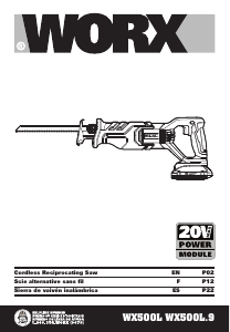 Handleiding Worx WX500L.KIT Reciprozaag