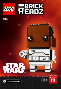 Hướng dẫn sử dụng Lego set 41485 Brickheadz Finn