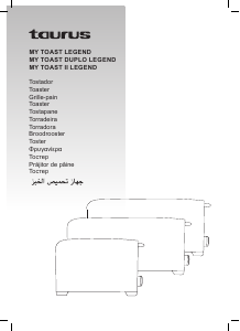 Manuale Taurus MyToast II Legend Tostapane