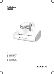 Manuale Taurus Textile Care Pulitore per materassi