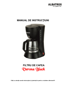 Manual Albatros Verona Black Cafetieră
