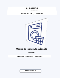 Manual Albatros AWMI1495 Mașină de spălat