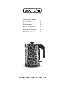 Manual de uso Bourgini 23.0420.00.00 Panther Hervidor