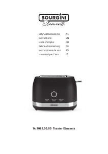 Mode d’emploi Bourgini 14.9062.00.00 Elements Grille pain