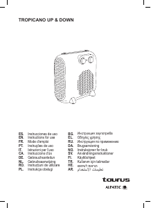 Manual de uso Taurus Tropicano Up&Down Calefactor