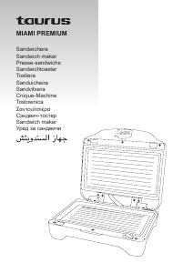 Manuale Taurus Miami Premium Grill a contatto