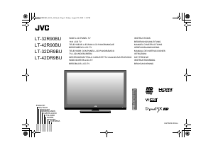 Bedienungsanleitung JVC LT-32DR9BU DynaPix LCD fernseher