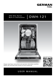 Handleiding German Pool DWH-121 Vaatwasser