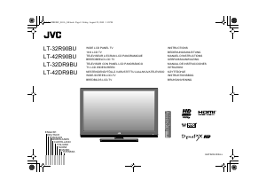 Bedienungsanleitung JVC LT-42DR9BU DynaPix LCD fernseher