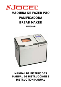 Manual Jocel BM1309-B Máquina de pão