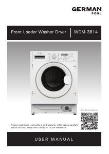 Manual German Pool WDM-3814 Washer-Dryer