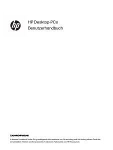 Bedienungsanleitung HP Omni M03-0790ng Desktop