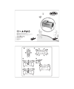 Mode d’emploi Baby Born 2in1 Travel bed