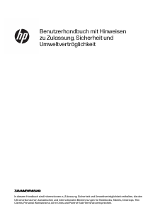 Bedienungsanleitung HP 15-fd0710ng Notebook
