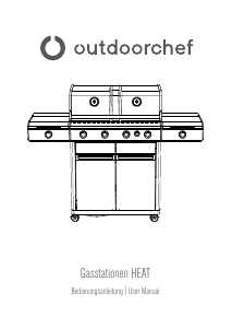 Bedienungsanleitung OutdoorChef Heat X-445 Barbecue