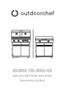 Mode d’emploi OutdoorChef Heat X-515 Barbecue