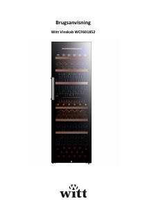 Brugsanvisning Witt WCF601852-1 Vinkøleskab