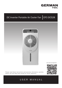 Handleiding German Pool EFC-DC528 Ventilator