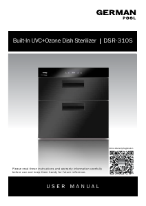 Handleiding German Pool DSR-310S Vaatdroger