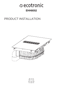 Käyttöohje Ecotronic EHH8052 Keittotaso