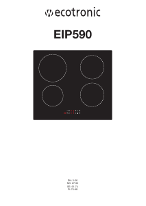 Brugsanvisning Ecotronic EIP590 Kogesektion