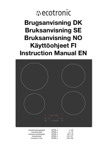Käyttöohje Ecotronic EIP60-2 Keittotaso