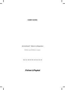 Bruksanvisning Fisher and Paykel RS9120WLJ2 Kyl-frys