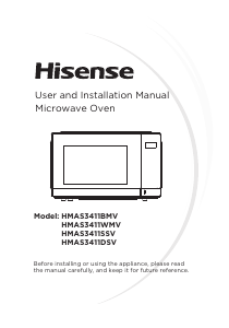 Handleiding Hisense HMAS3411BMV Magnetron