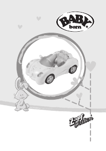 Vadovas Baby Born Interactive Cabriolet