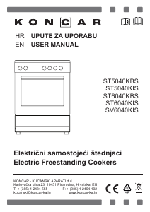 Priručnik Končar ST5040KBS Raspon
