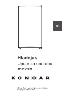 Handleiding Končar H48121BM Koelkast