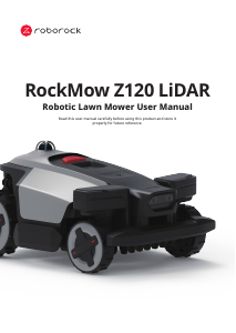 Manual Roborock RockMow Z120 LiDAR Lawn Mower