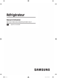 Mode d’emploi Samsung RB34C705CS9 Réfrigérateur combiné